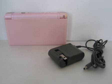 Nintendo DS Lite System (Pink) w/ Charger (NO STYLUS)